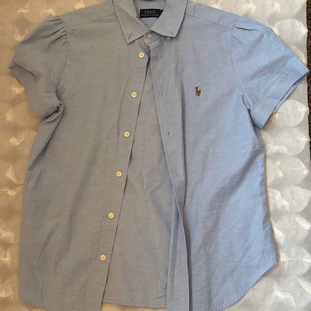 Polo by Ralph Lauren Woman’s Light Blue Button Down Shirt